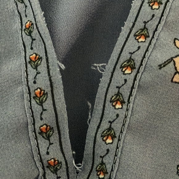 Only tried on and the seams ripped by the cleavage area. - Picture 2 of 3